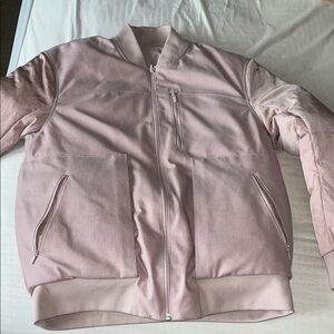 Light Pink Bomber Jacket